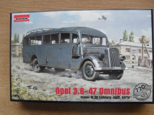RODEN 1/72 720 OPEL 3.6-47 OMNIBUS
